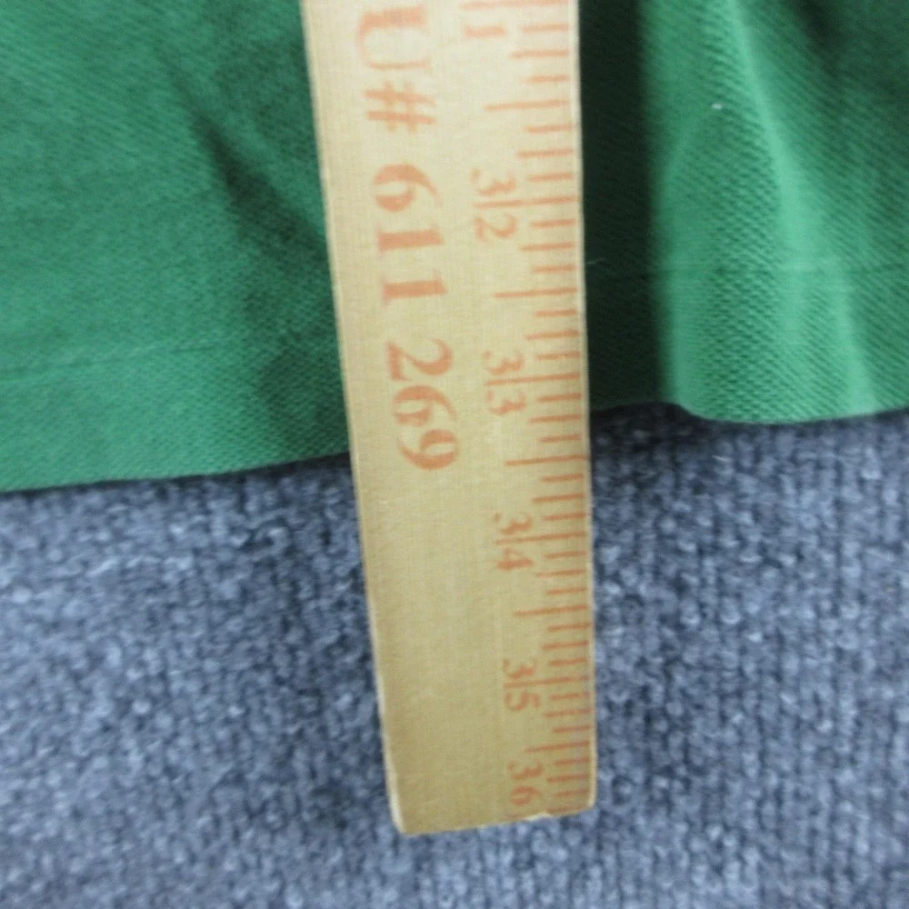 Polo By Ralph Lauren Polo Shirt Mens 3XLT Green Short Sleeve Big Pony Italy 10
